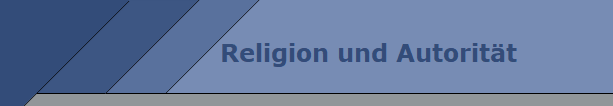 Religion und Autoritt